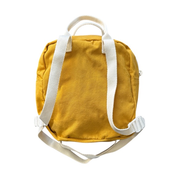 H&M Yellow Snoopy Mini Backpack “Sleeping is an Art” - Picture 2 of 8